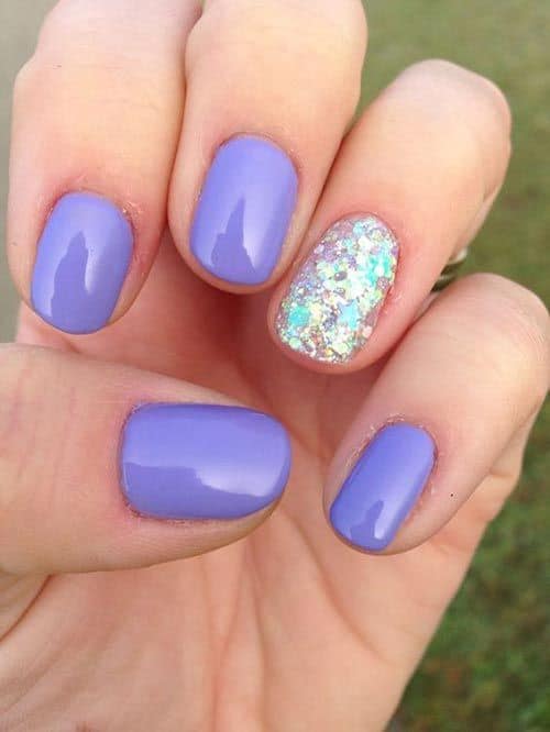 Lilac Nails: +39 Beautiful Ideas and Best Nail Polishes!