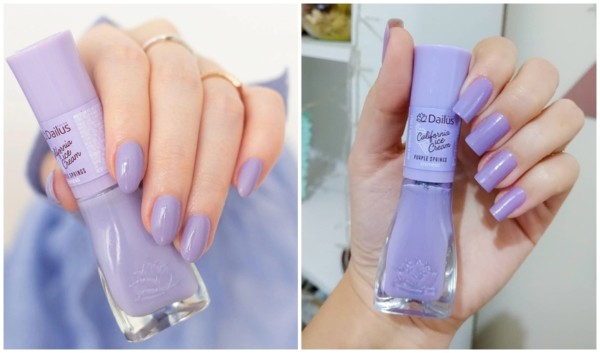 Lilac Nails: +39 Beautiful Ideas and Best Nail Polishes!