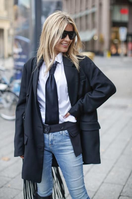 Female Black Blazer: +70 Spectacular Looks to Wear!