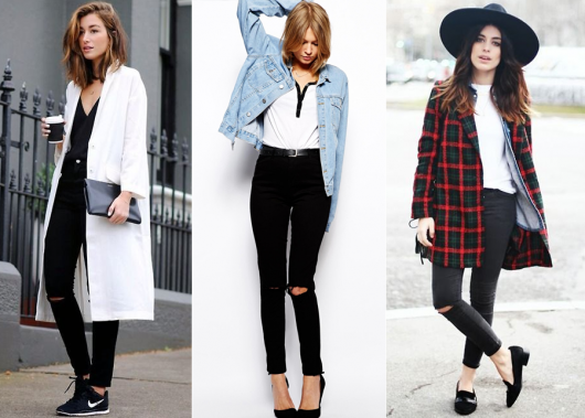 Ripped Knee Pants: Step by step and 100 cool looks!