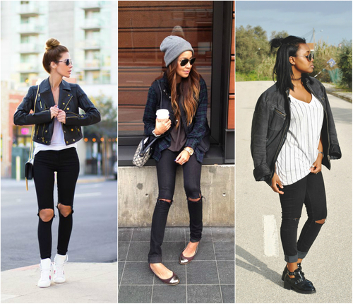 Ripped Knee Pants: Step by step and 100 cool looks!