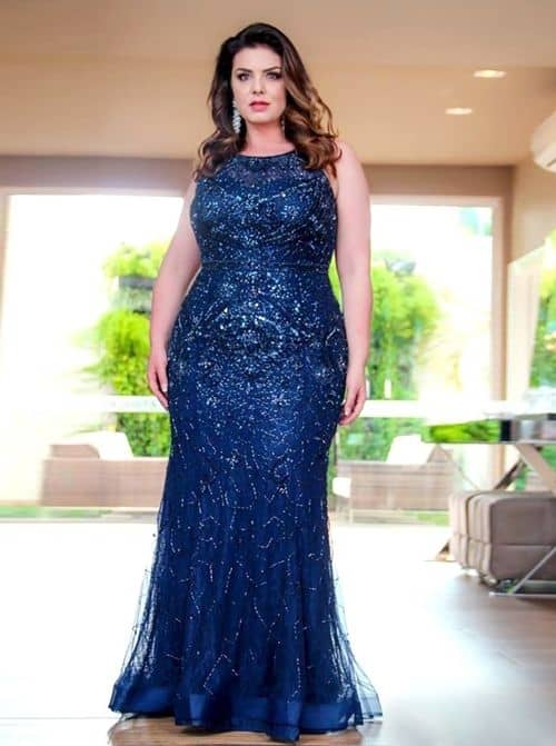 Blue godmother dress – 61 options and gorgeous models!