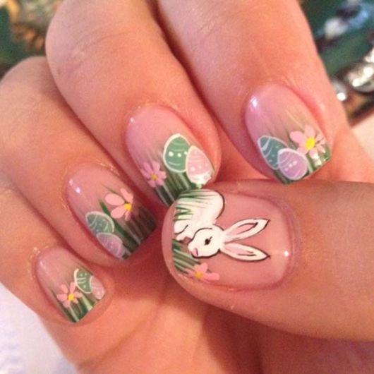 Decorated Easter Nails: Photos, Tips and Easy Models to Make!