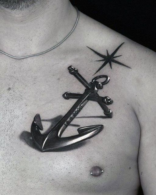 Anchor Tattoo - Significati principali e 80 incredibili ispirazioni!