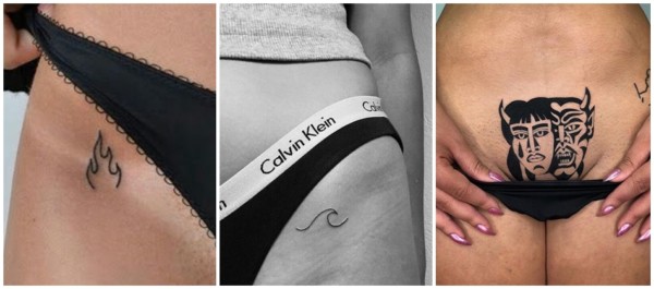 + 50 INTIMATE and sexy tattoos ➞ The Best!【2022】