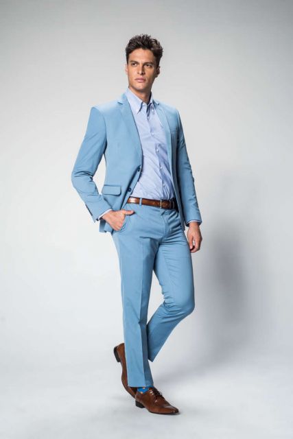 Terno Azul - Impara come indossare e comporre i migliori look con il colore!