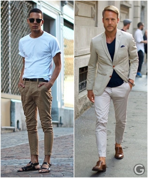 Come indossare pantaloni cropped da uomo - Suggerimenti su look e dove acquistare!
