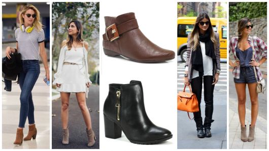 Looks with short booties: 60 inspirations on how to wear them!