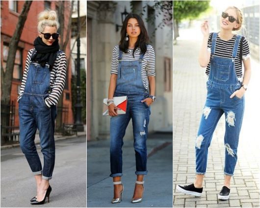 Salopette jeans : comment l'utiliser ? Modèles et 100 looks parfaits !