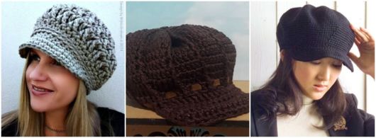 Béret au crochet : 62 modèles et tutoriels graphiques !