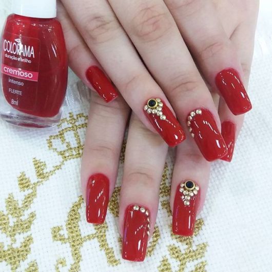 Red Decorated Nails – 50 Perfect Styles & Step by Step!