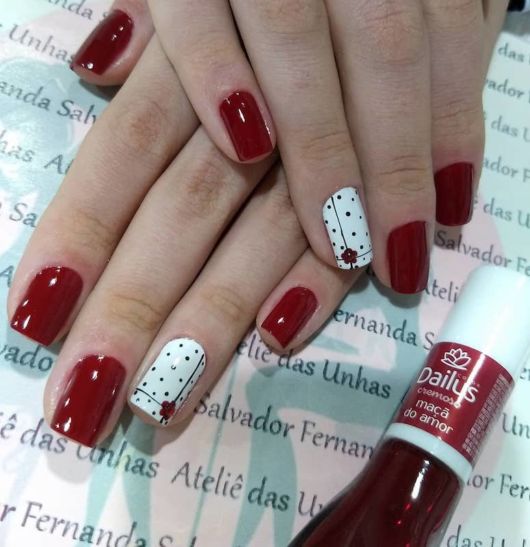 Red Decorated Nails – 50 Perfect Styles & Step by Step!