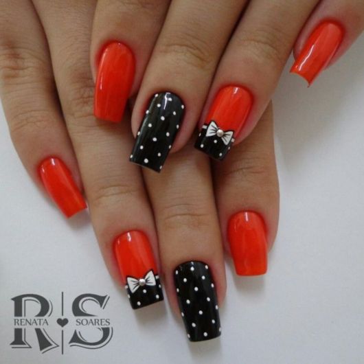 Ongles décorés rouges - 50 styles parfaits et étape par étape !