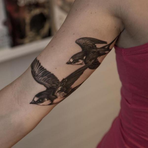 Bird Tattoo: 75 impeccable and versatile ideas for all tastes!