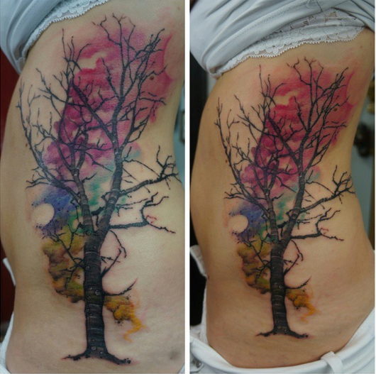 Tatuaje de árbol: ¡Significado, variaciones y 70 imágenes!