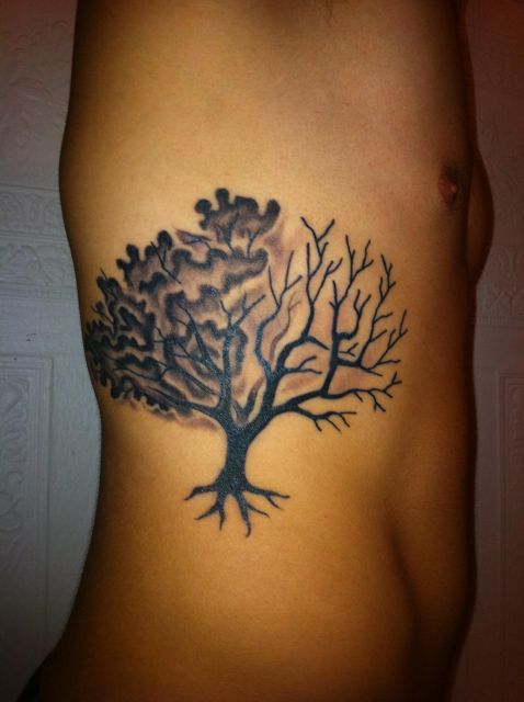 Tatuaje de árbol: ¡Significado, variaciones y 70 imágenes!