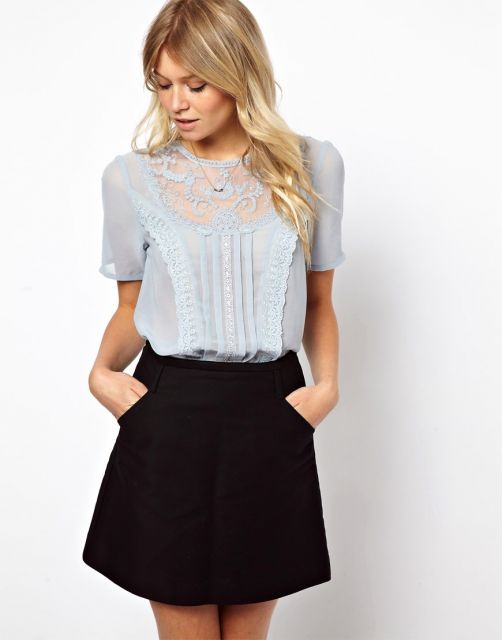 TRANSPARENT BLOUSES: Tips on how to wear them and 50 Looks!