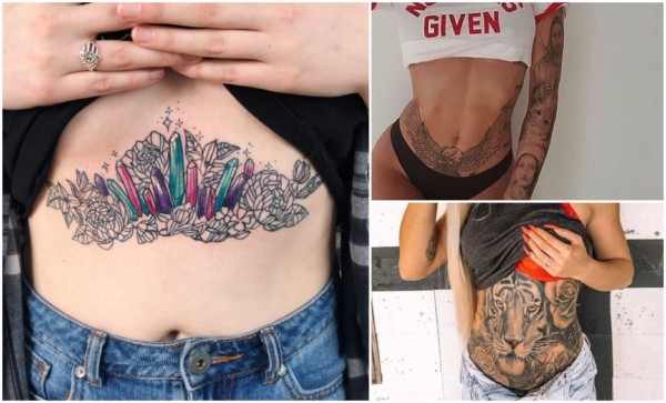 Feminine belly tattoo » + 60 Ideas and beautiful photos!