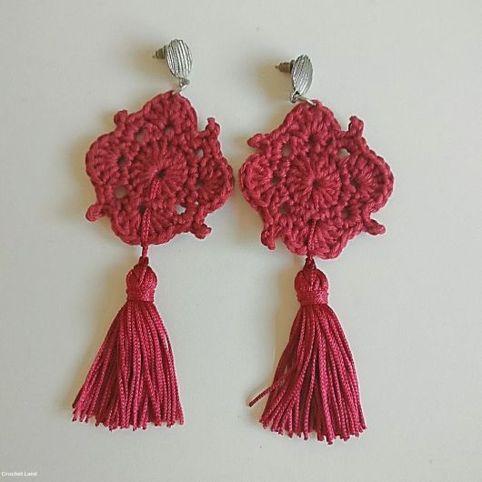 Boucles d'oreilles au crochet : 52 modèles magnifiques + graphiques étape par étape.