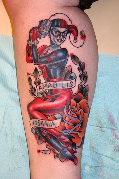 ARLEQUINA Tattoo: +70 Impresionantes Ideas y Tatuajes!
