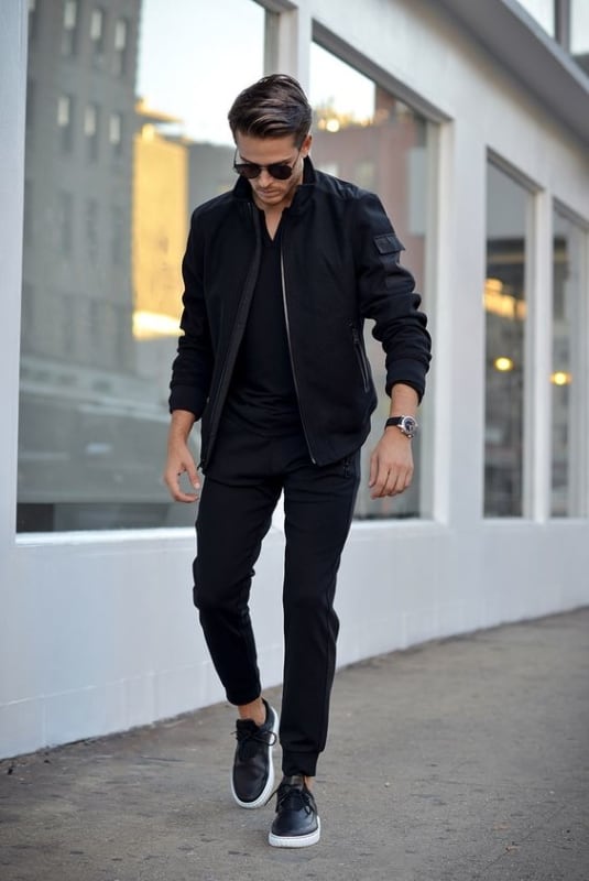 Men's black sneakers: +80 stylish models and where to buy!