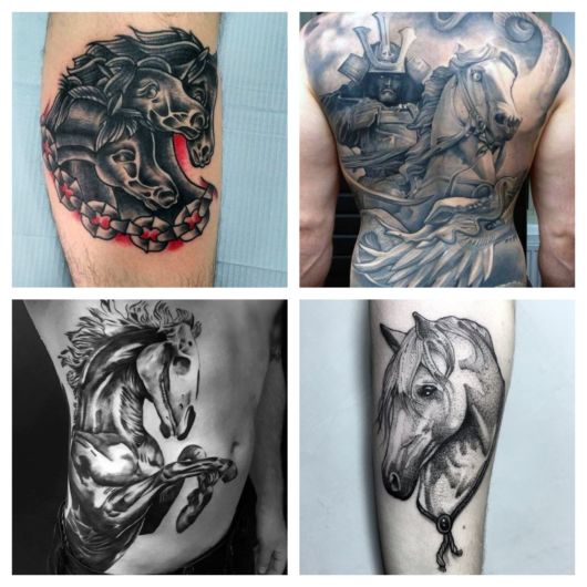 Horse Tattoo – What It Represents & 90 Fabulous Tattoos!