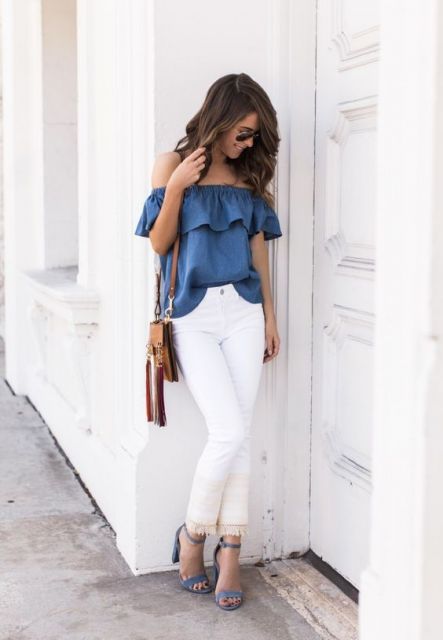 Jeans Blouse – How to Wear it with 62 Beautiful Looks & Wonderful Tips!