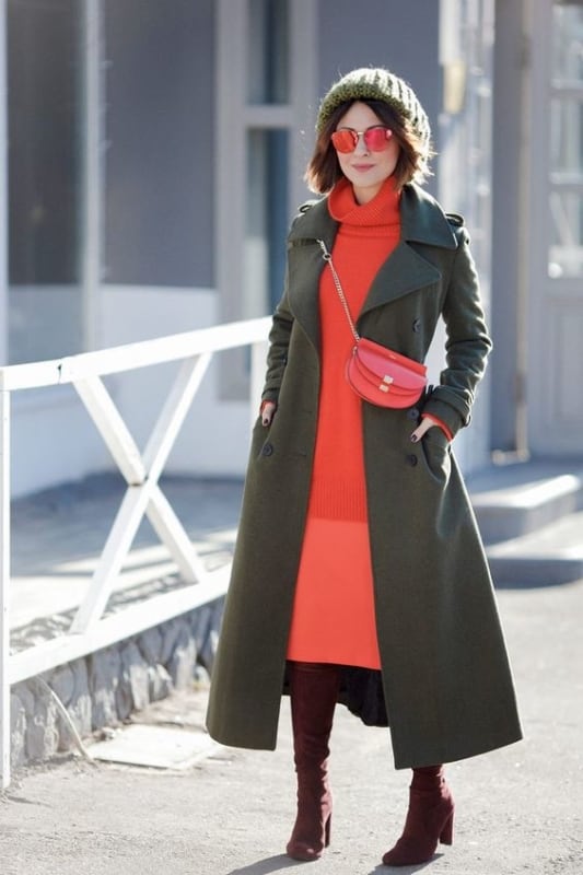 Vert militaire à la mode – 60 looks spectaculaires à porter et à combiner !