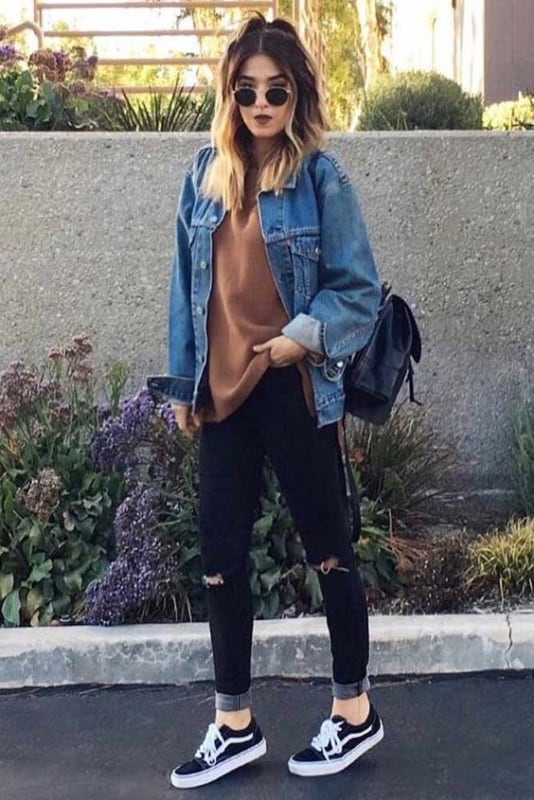 Looks with sneakers – 60 sensational ideas to combine the pieces!