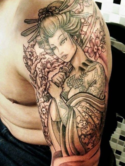 Signification du tatouage oriental et 40 idées incroyables de tatouage masculin et féminin