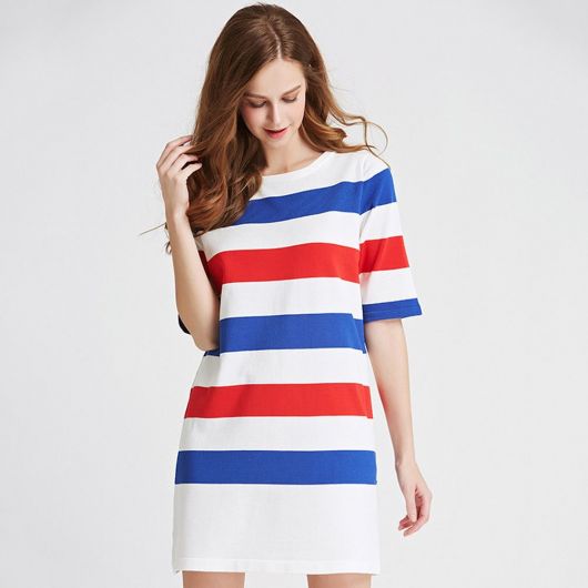 Striped dress: 80 beautiful models and + lots of infallible tips!