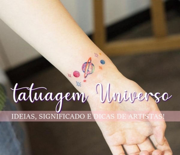 Universe / Galaxy Tattoo – 40 Beautiful and Inspiring Ideas!