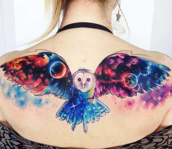 Univers / Galaxy Tattoo – 40 idées belles et inspirantes !