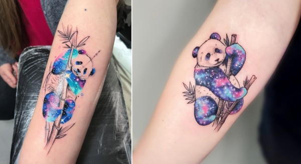 Univers / Galaxy Tattoo – 40 idées belles et inspirantes !