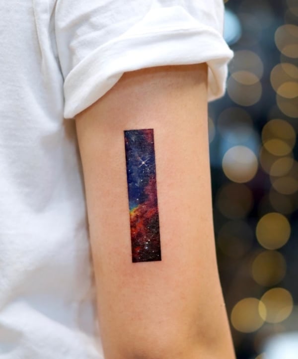 Univers / Galaxy Tattoo – 40 idées belles et inspirantes !