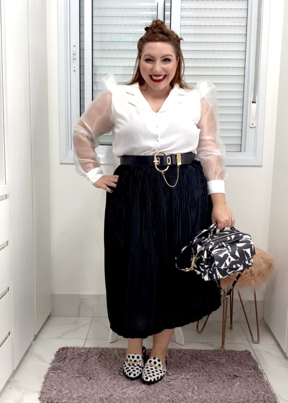 Plus Size Long Skirt: +60 Beautiful Models to Wear!