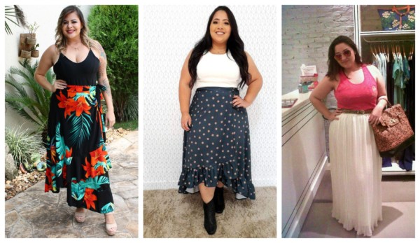 Plus Size Long Skirt: +60 Beautiful Models to Wear!