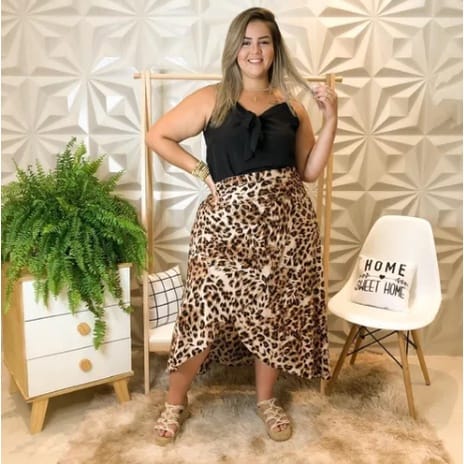 Plus Size Long Skirt: +60 Beautiful Models to Wear!