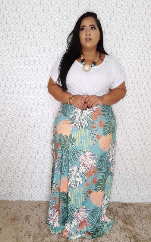 Plus Size Long Skirt: +60 Beautiful Models to Wear!