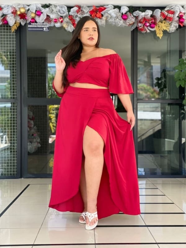 Plus Size Long Skirt: +60 Beautiful Models to Wear!