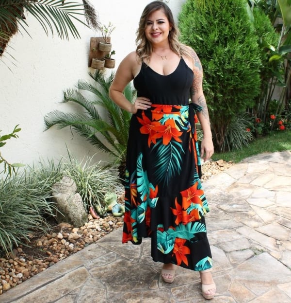 Plus Size Long Skirt: +60 Beautiful Models to Wear!