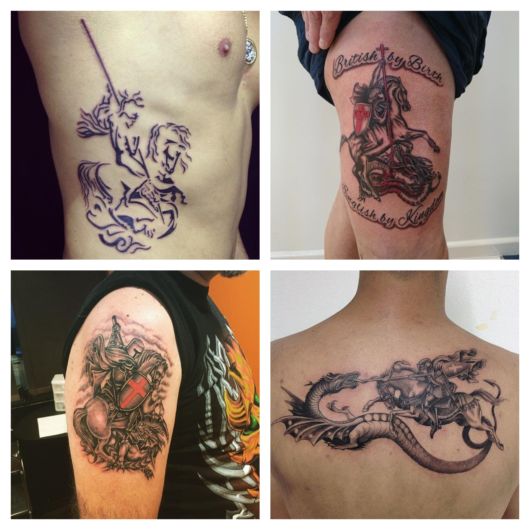 Saint George Tattoo – 75 beautiful ideas for you to be inspired!