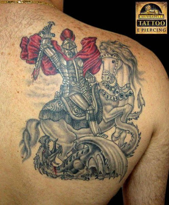 Saint George Tattoo – 75 beautiful ideas for you to be inspired!