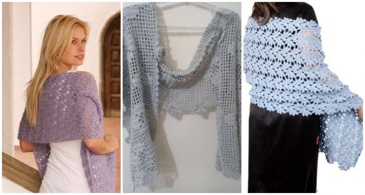 Crochet Shawl – 57 Wonderful Models & How to Do It Step by Step!