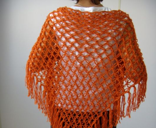 Châle au crochet - 57 modèles merveilleux et comment le faire étape par étape !