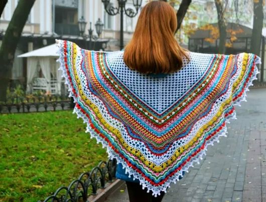 Crochet Shawl – 57 Wonderful Models & How to Do It Step by Step!