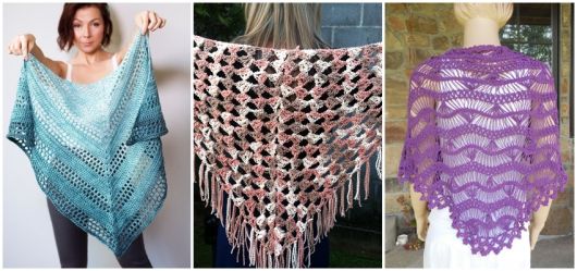 Crochet Shawl – 57 Wonderful Models & How to Do It Step by Step!