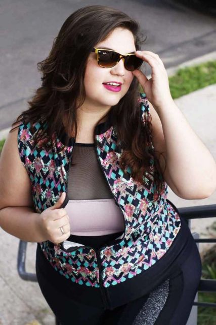 Cómo usar un chaleco de talla grande: más de 20 consejos para looks hermosos para chicas gordas
