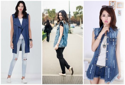 Gilet Jeans: modelli, consigli per l'uso, fai da te e 140 look meravigliosi!