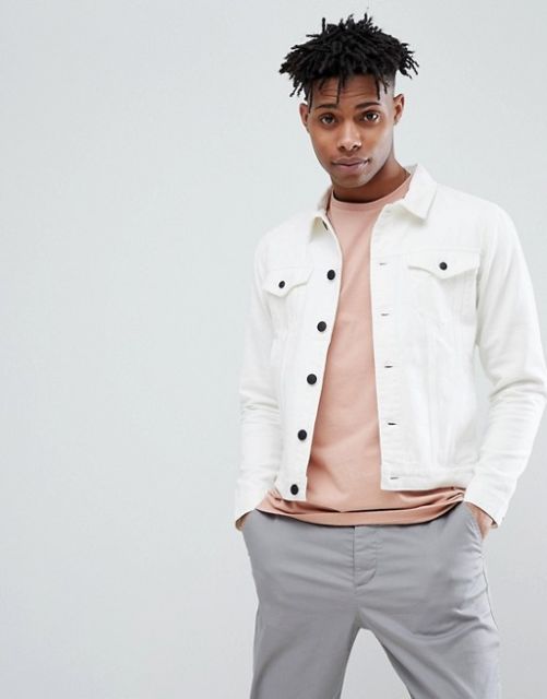 Veste blanche pour homme - Apprenez à la porter avec style !